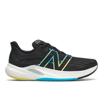 New Balance FuelCell Rebel v2 Black / Virtual Sky / Ghost Pepper (MFCXLK2-D-11)