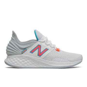 New Balance Fresh Foam Roav White / Vivid Coral / Light Cyclone (WROAVV1-35995)