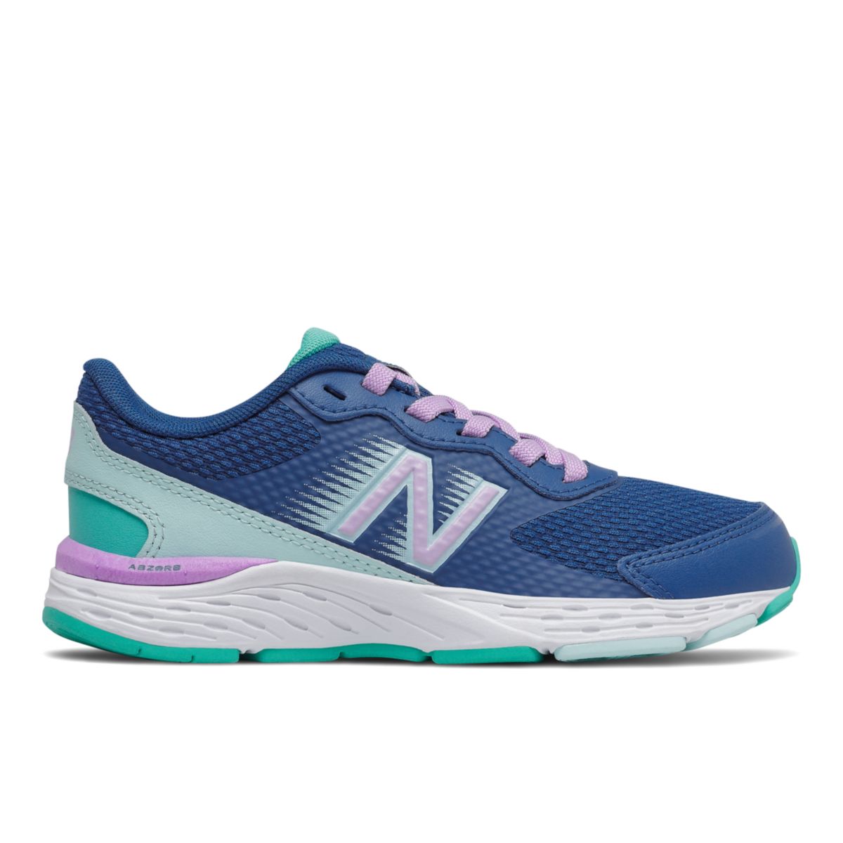 New Balance 680v6 Blue / Dark Violet Glo / White Mint (YP680V6-33974)