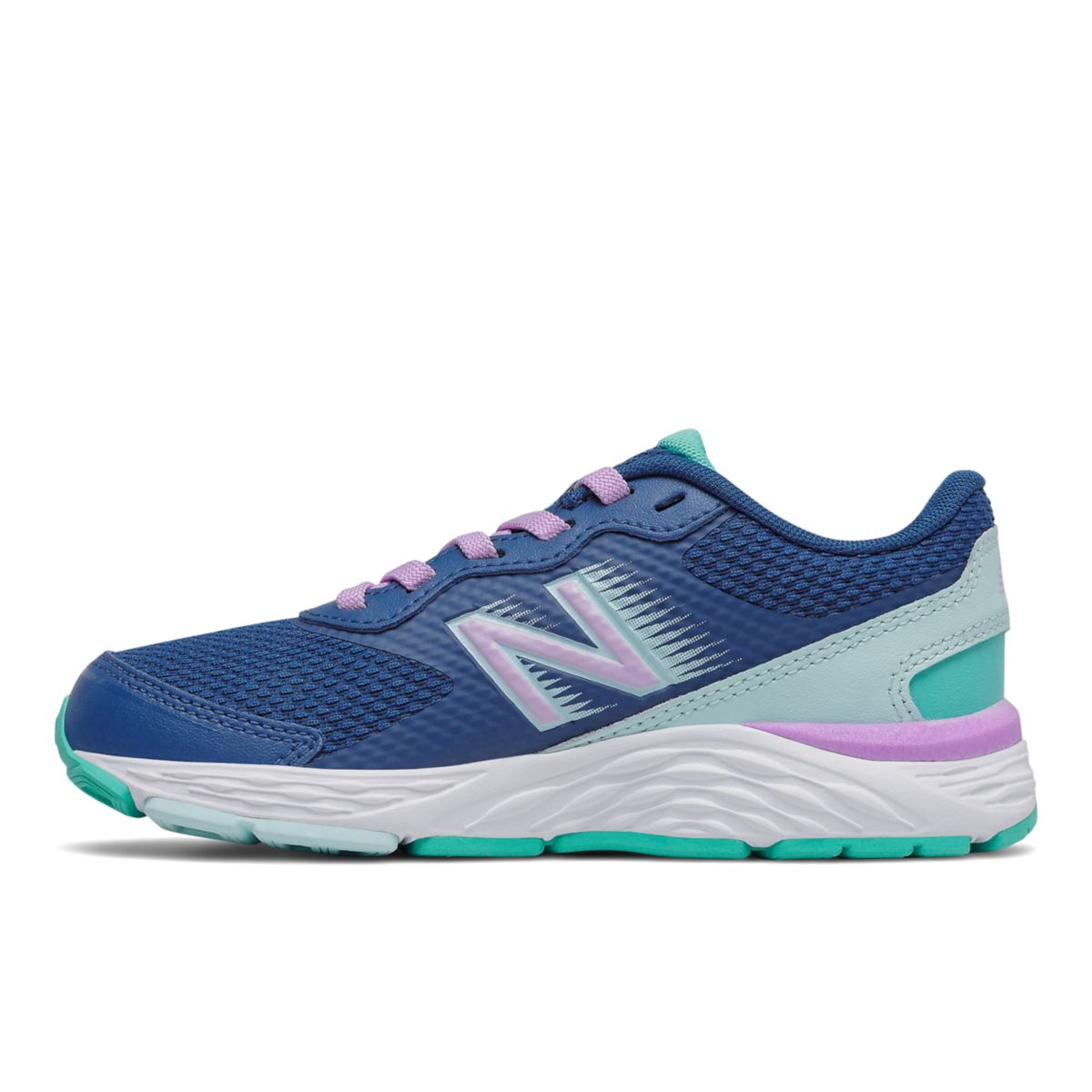 New Balance 680v6 Blue / Dark Violet Glo / White Mint (YP680V6-33974)