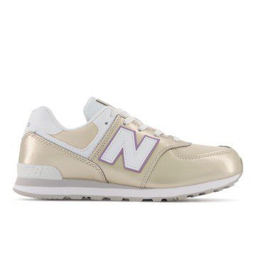 New Balance 574 Gold Metallic / Raw Amethyst (GC574V1-37200)