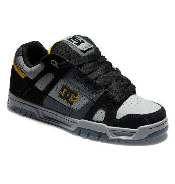 DC Shoes Stag 2021 grey/black/yellow (320188-XSKY)