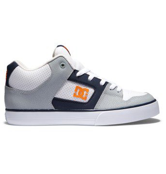 DC Shoes Pure Mid white/grey/orange (ADYS400082-XWSN)