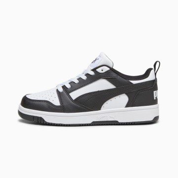 Puma Rebound V6 Lo Wit/Zwart (393833-01)