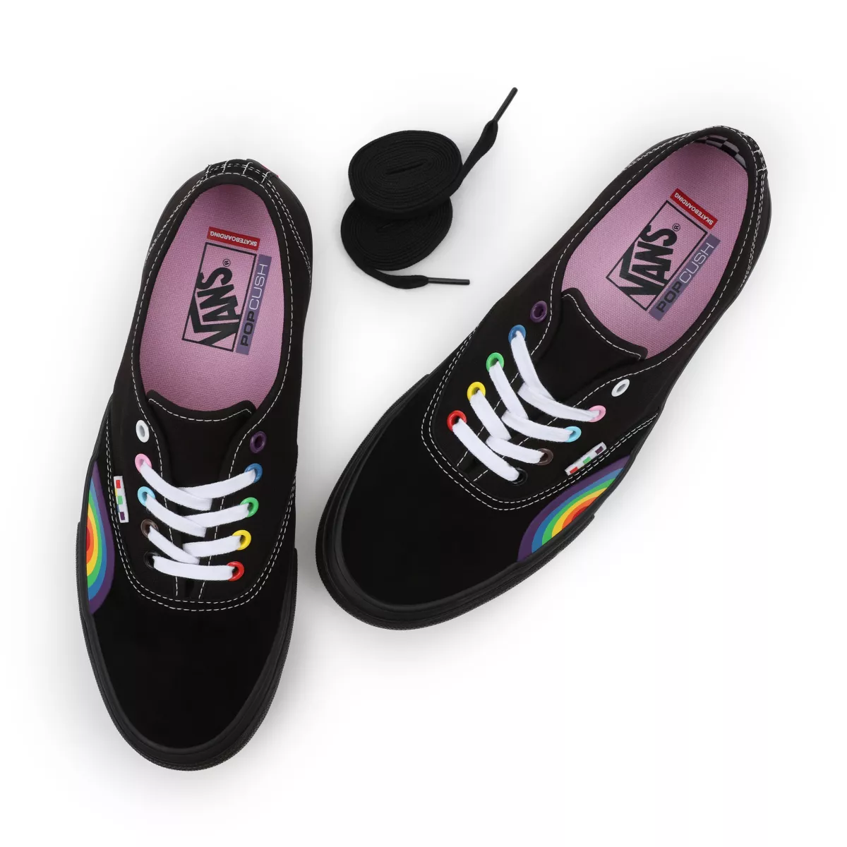 VANS Pride Skate Authentic Zwart (VN0A5FC8BML)