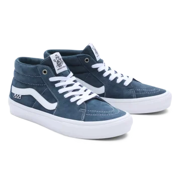 VANS Skate Grosso Mid Van Varkenssuède Blauw (VN0A5FCGY6Z)