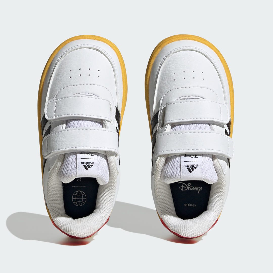 adidas Breaknet x Disney Mickey Mouse Kinderschoenen Cloud White / Core Black / Bold Gold (IG7161)