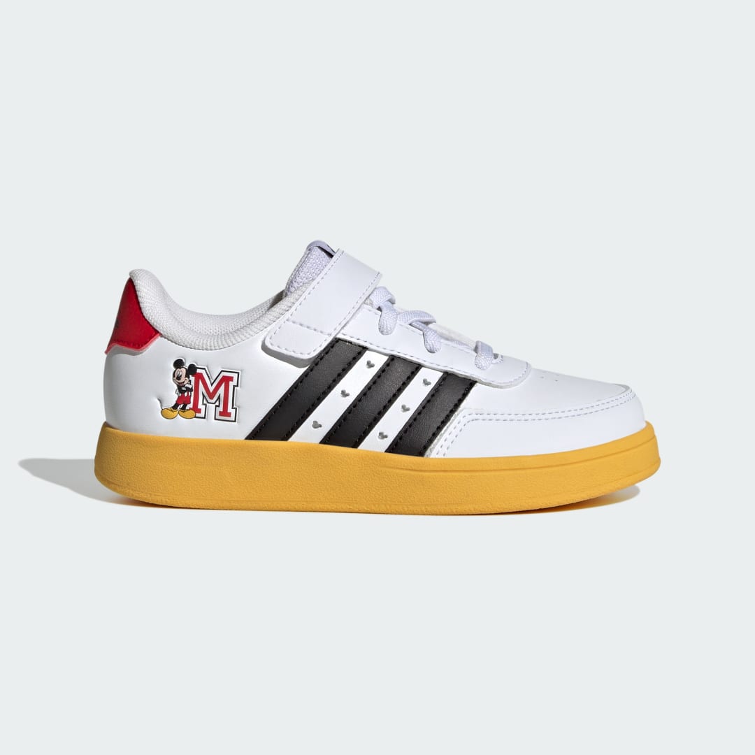 adidas Breaknet x Disney Mickey Mouse Cloud White / Core Black / Bold Gold (IG7163)