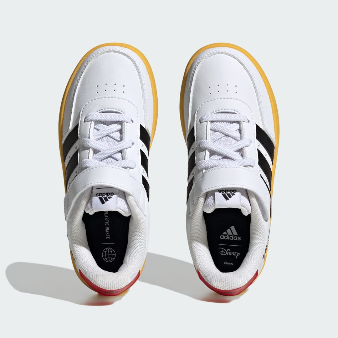 adidas Breaknet x Disney Mickey Mouse Cloud White / Core Black / Bold Gold (IG7163)