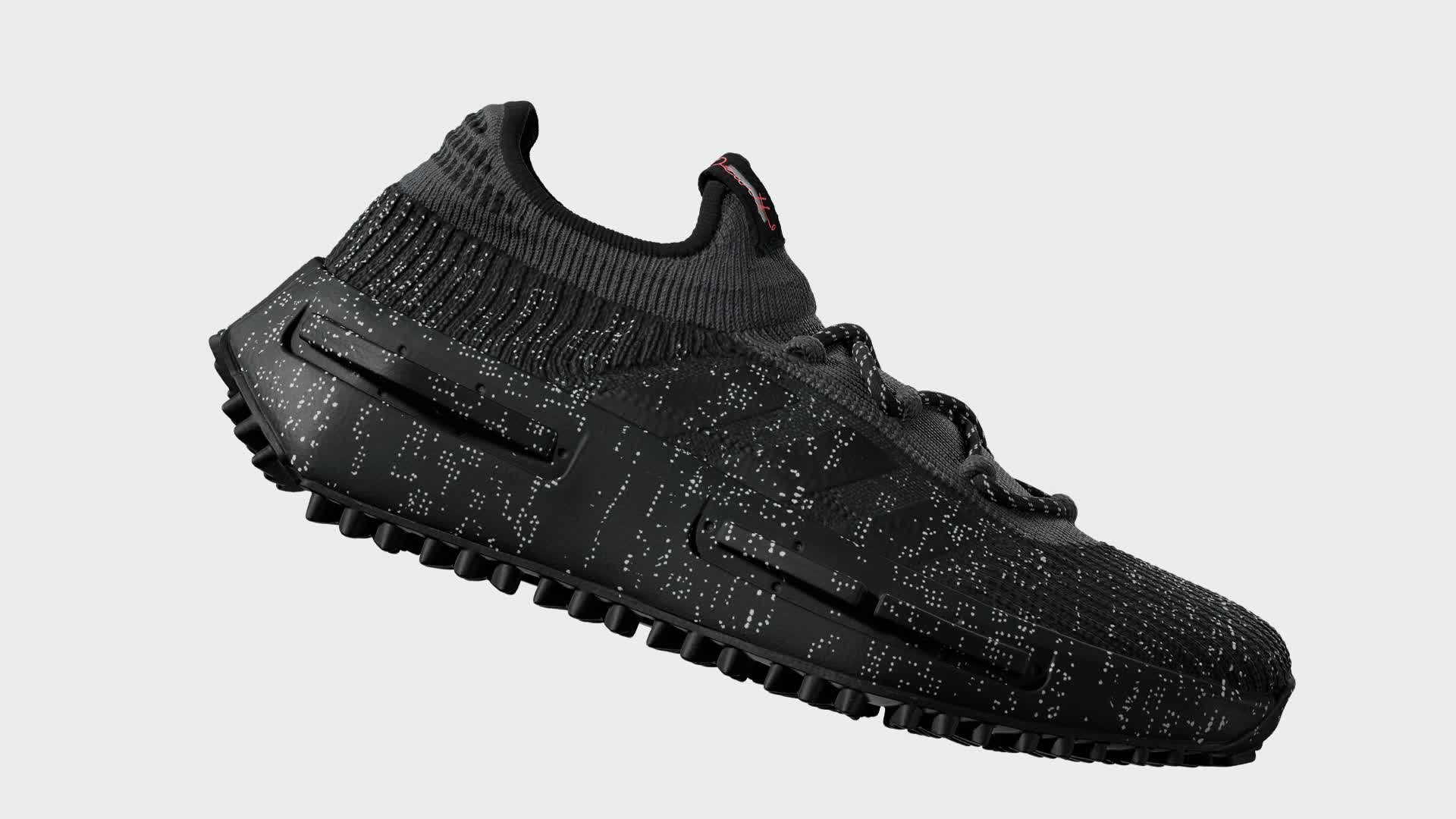 Cali DeWitt x adidas NMD_S1 "Core Black" Core Black / Grey Six / Core Black (IG9675)