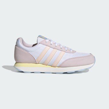 adidas Run 60s 3.0 Lifestyle Hardloopschoenen Cloud White / Wonder Quartz / Blue Dawn (ID1853)