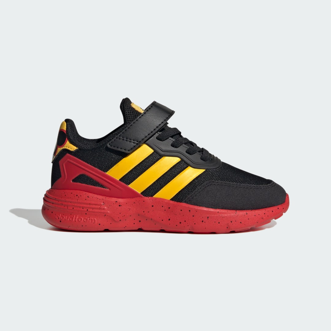 adidas Nebzed x Disney Mickey Mouse Core Black / Bold Gold / Better Scarlet (IG5372)