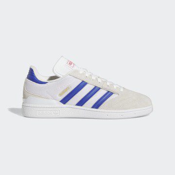 Adidas Busenitz Crystal White / Semi Lucid Blue / Gold Metallic (HQ2026)