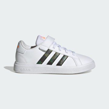 adidas Grand Court Cloud White / White / Screaming Orange (IF2885)