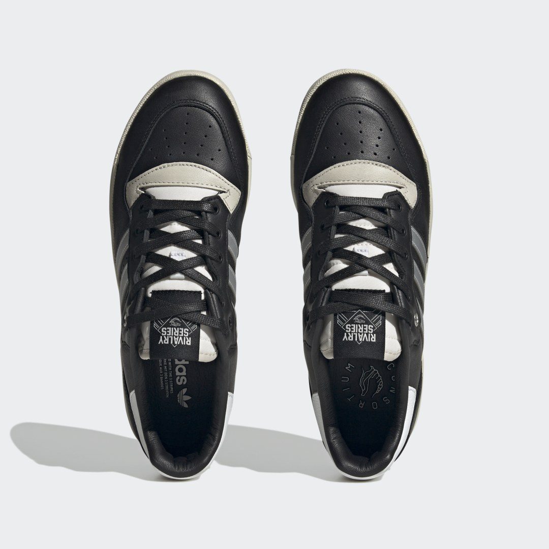 adidas Rivalry Low Consortium Core Black / Silver Metallic / Grey One (ID7389)