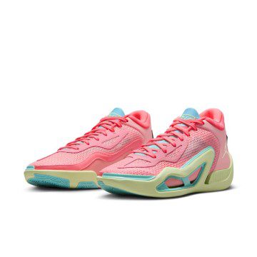 Jordan Tatum 1 ‘Pink Lemonade’ Pink Tint / Barely Volt-Lava Glow-Aurora Green (DX6733-600)