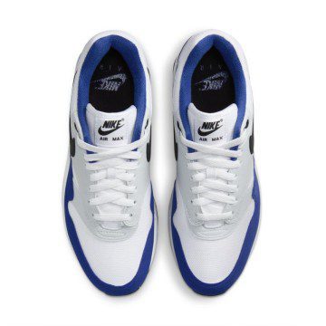 Nike Air Max 1 ‘Deep Royal Blue’ White / Black-Deep Royal Blue (FD9082-100)