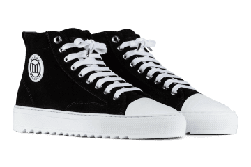 Mason Garments Astro Hi – Stampato – Black (FW23-12B)
