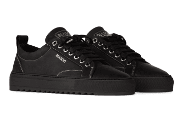 Mason Garments Astro – Nabuk – Black (FW23-13B)