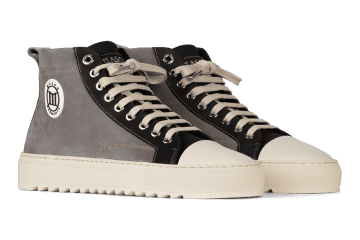 Mason Garments Astro Hi – Nabuk – Dark Grey (FW23-13G)
