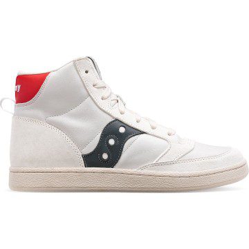 Saucony Jazz Court High Premium White / Navy (S70722-2)