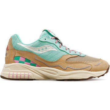 Saucony 3D Grid Hurricane Earth Citizen Aquamarine / Grey (S70746-1)