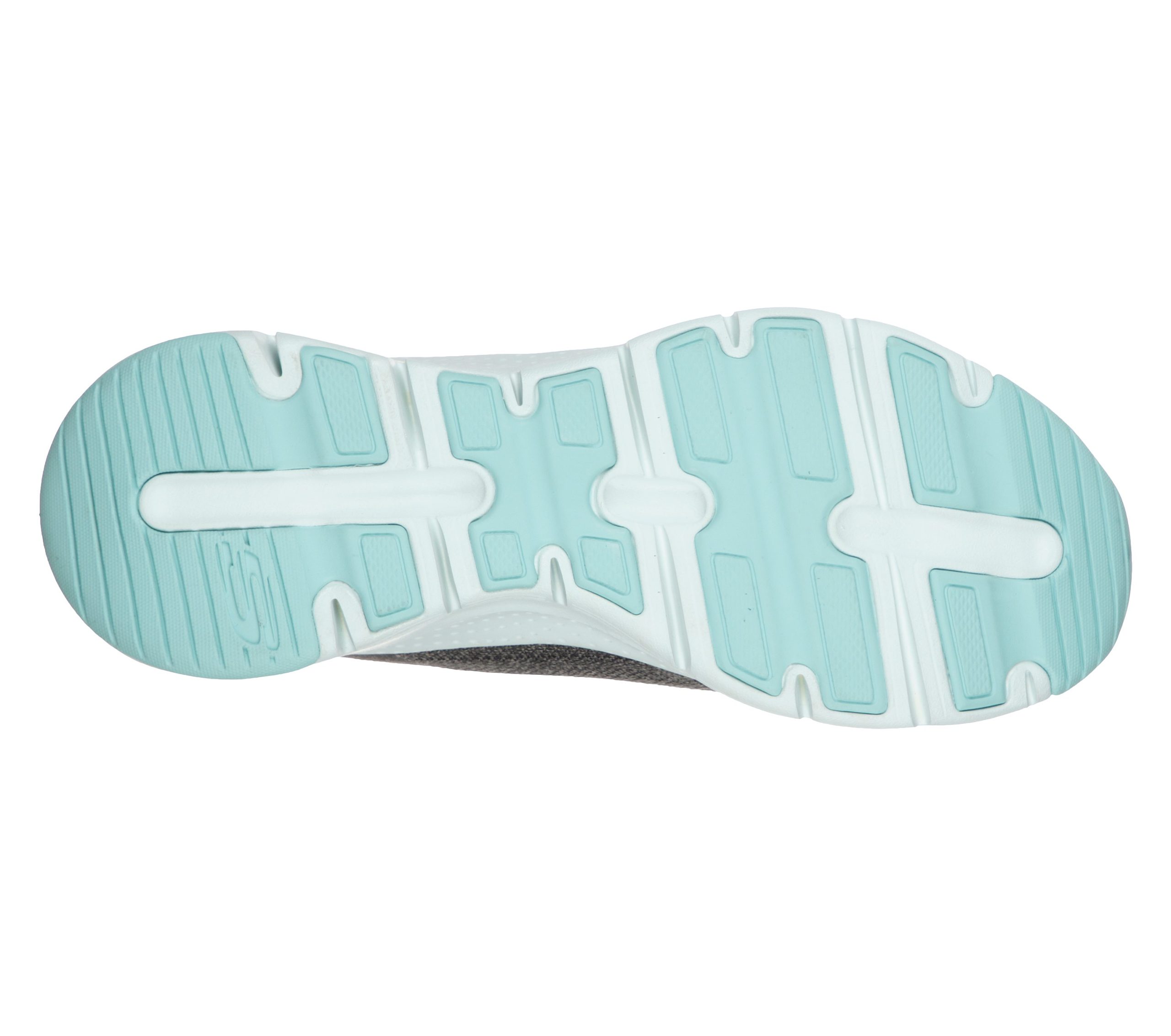 Skechers Skechers Arch Fit – Comfy Wave – Houtskool / Turkoois (149414-CCTQ)