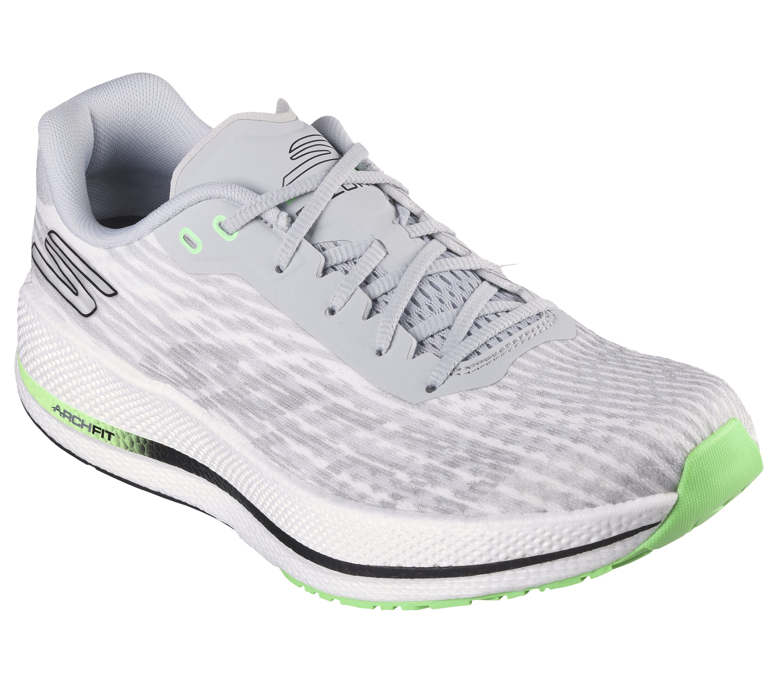Skechers GO RUN Arch Fit Razor 4 - Wit / Zwart (246075-WBK)
