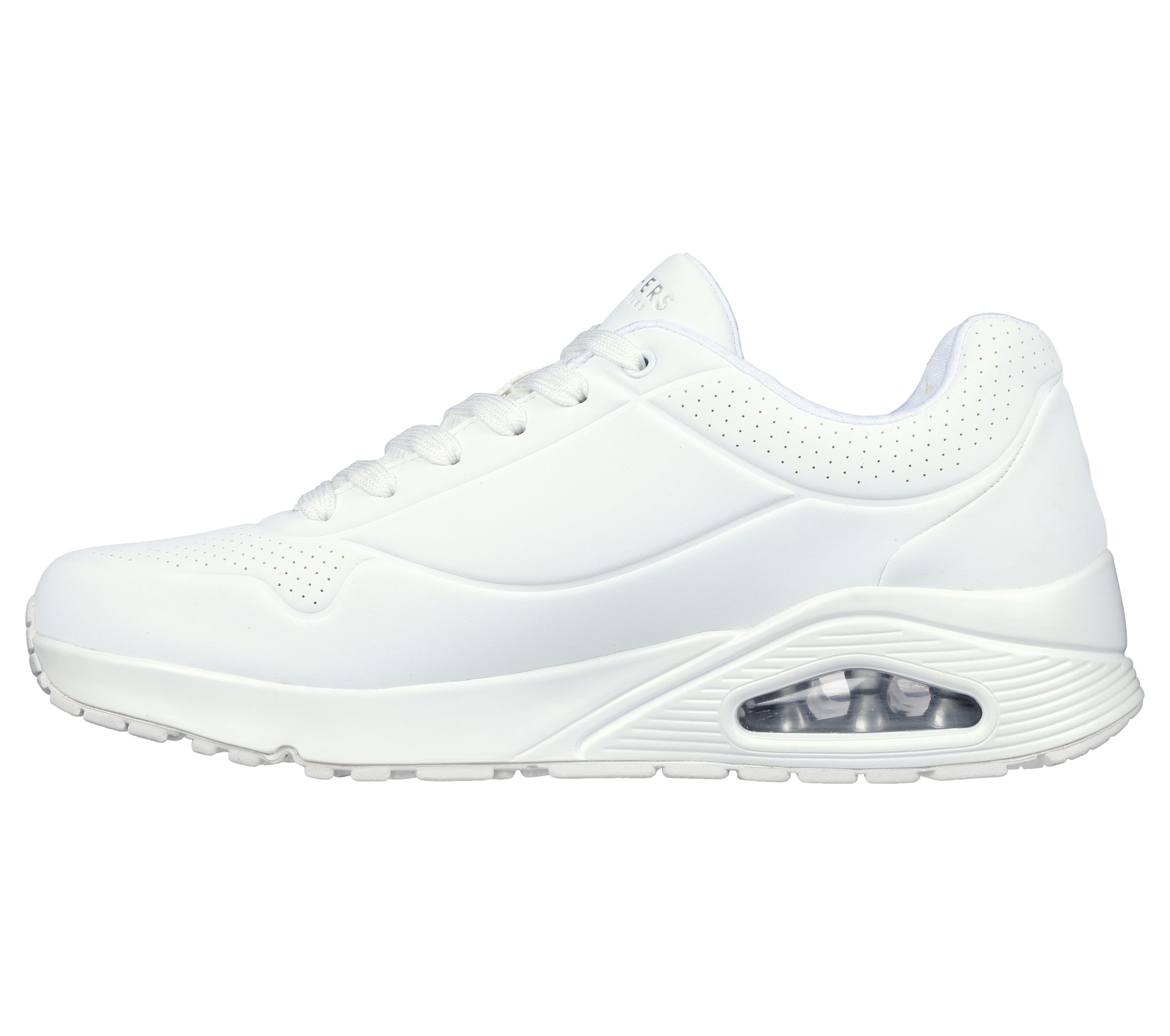 52458 Wht Skechers Uno - Stand On Air - Wit (52458-W)