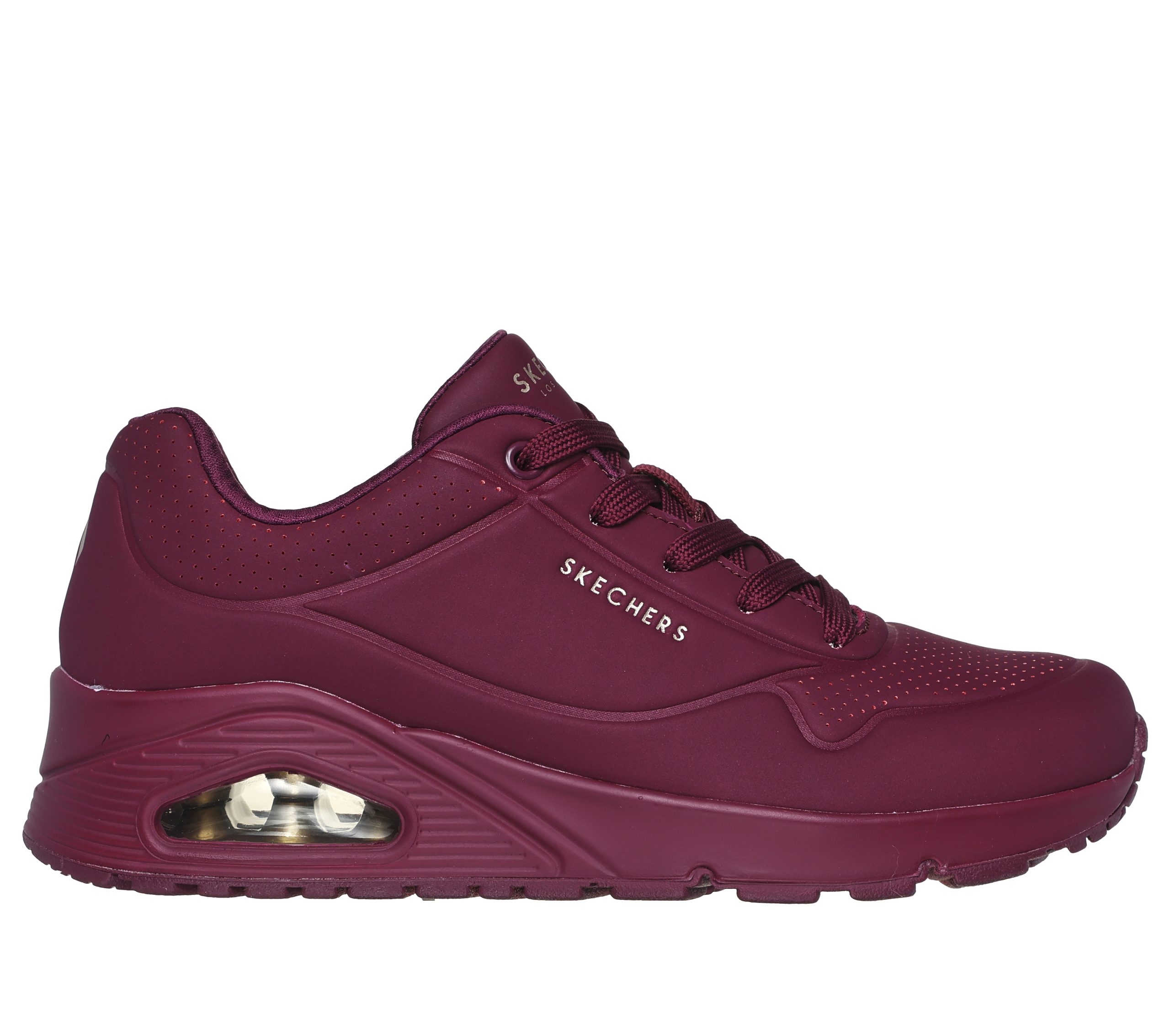 Skechers Uno – Stand on Air – Pruim (73690-PLUM)