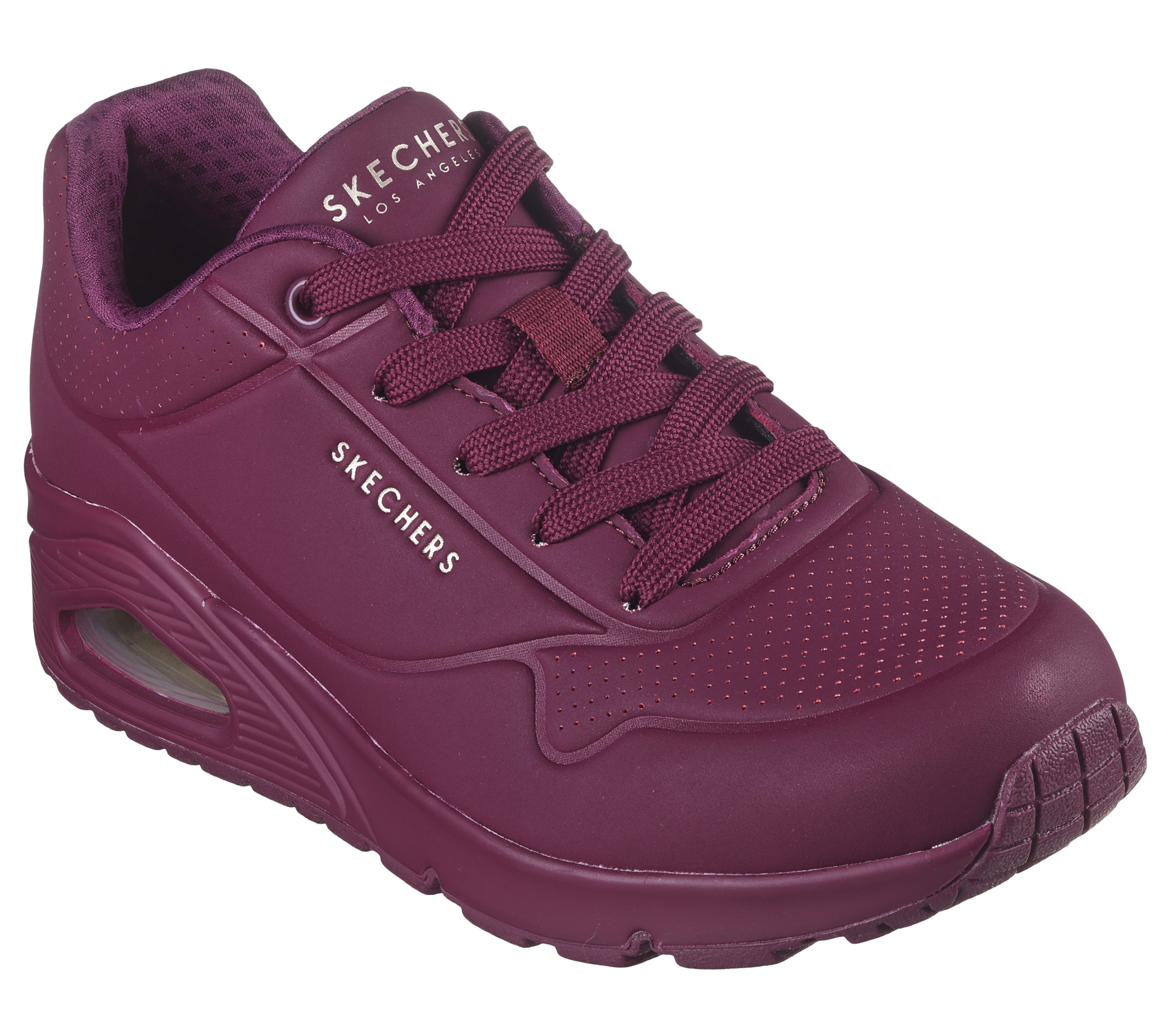 Skechers Uno – Stand on Air – Pruim (73690-PLUM)