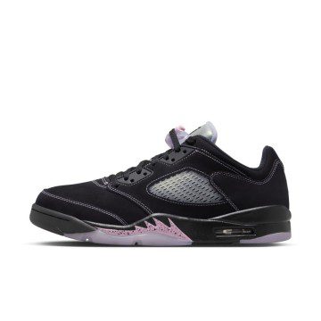 Air Jordan 5 Low ‘Dongdan’ Black / White-Lilac Ice-Pink Rise (DX4355-015)
