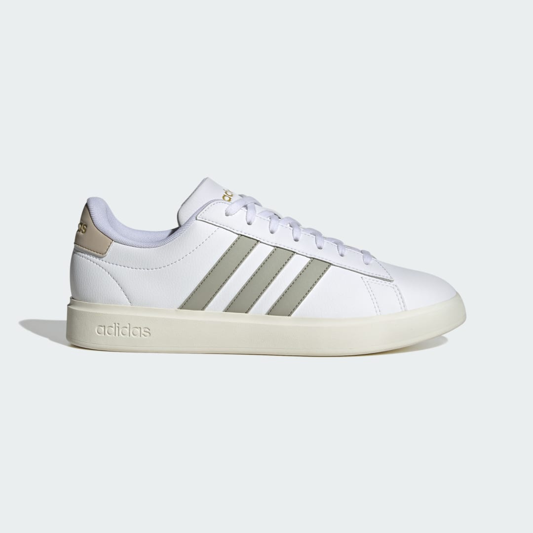 adidas Grand Court Cloudfoam Comfort Cloud White / Silver Pebble / Wonder Beige (ID4467)