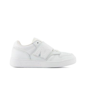New Balance 480 Bungee Lace with Top Strap White (PHB480V1-44302)