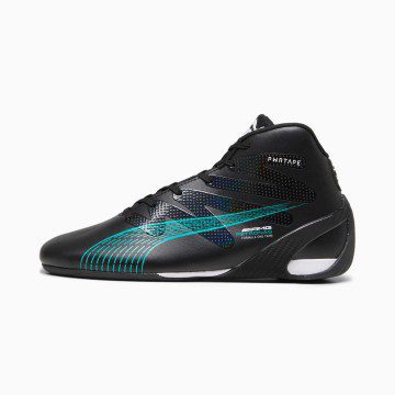 Puma Mercedes-AMG Petronas Motorsport Carbon Cat Mid rijschoenen Zwart/Groen (307544-02)