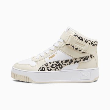 Puma Carina Street Animal halfhoge Goud/Wit (394675-01)