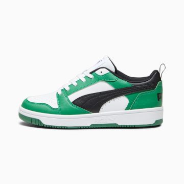 Puma Rebound V6 Laag Wit/Groen/Zwart (392328-06)