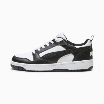 Puma Rebound V6 Laag Wit/Zwart (392328-01)