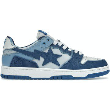A Bathing Ape Bape SK8 Sta ABC Camo Blue (2022) (1I30-291-005/1I30-191-006)