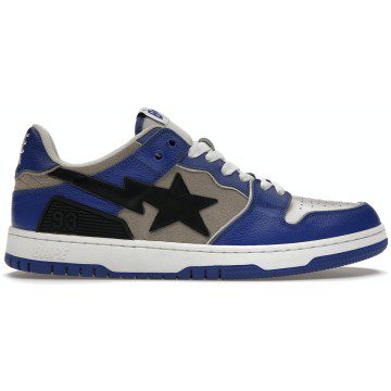 A Bathing Ape Bape SK8 Sta Blue Grey (1I80-191-010/1I80-291-010)