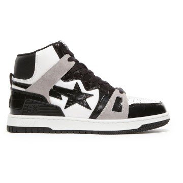 A Bathing Ape Bape Sta 93 Hi Black Light Grey (001FWG701035X)