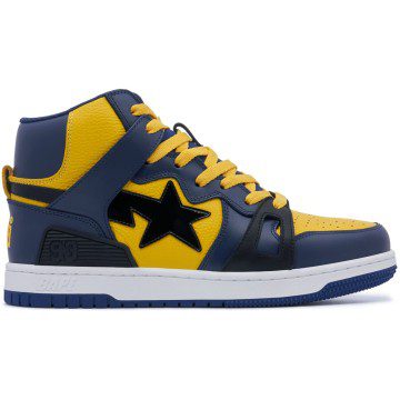 A Bathing Ape Bape Sta 93 Hi Michigan (1J30-291-019/001FWJ301019_YEL)