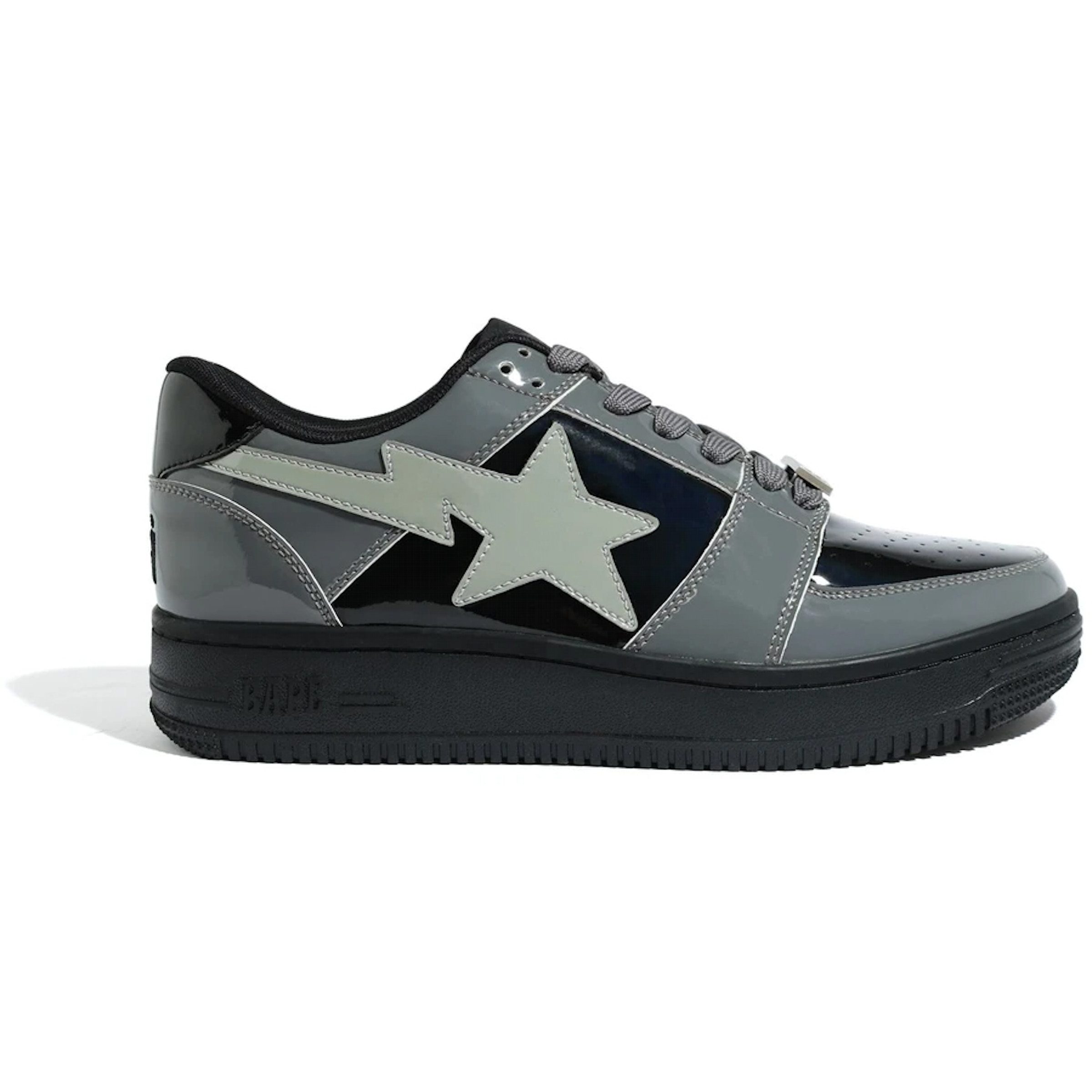 A Bathing Ape Bape Sta Low Black Grey (R00024188)
