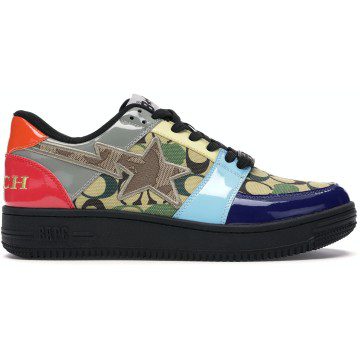 A Bathing Ape Bape Sta Low Coach Multi (1G23191903)