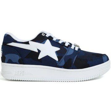 A Bathing Ape Bape Sta Low Color Camo Navy (1E80191002-NVY)