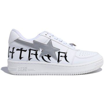 A Bathing Ape Bape Sta Low White 3M (1G20180005-YL)