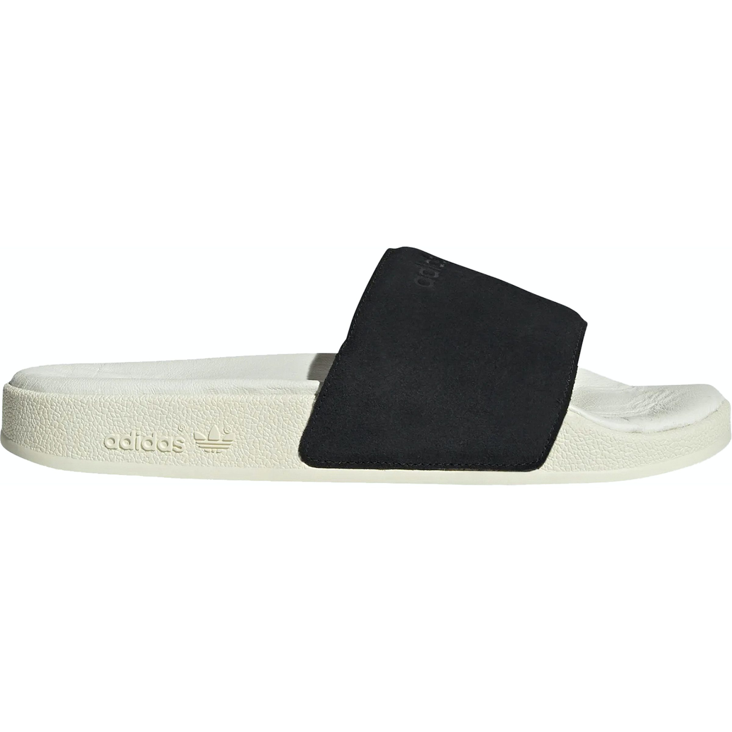adidas Adilette Slides Core Black Off White (FZ6483)