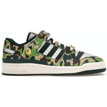 adidas Forum 84 Low Bape 30th Anniversary Green Camo (ID4771)