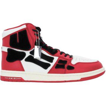 AMIRI Skel Top Hi Red White (AW22MFS002610 / AW22MFS002 610 / AW22MFS002)