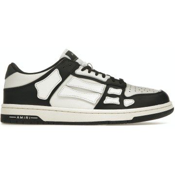AMIRI Skel Top Low Black White (PXMFS002)